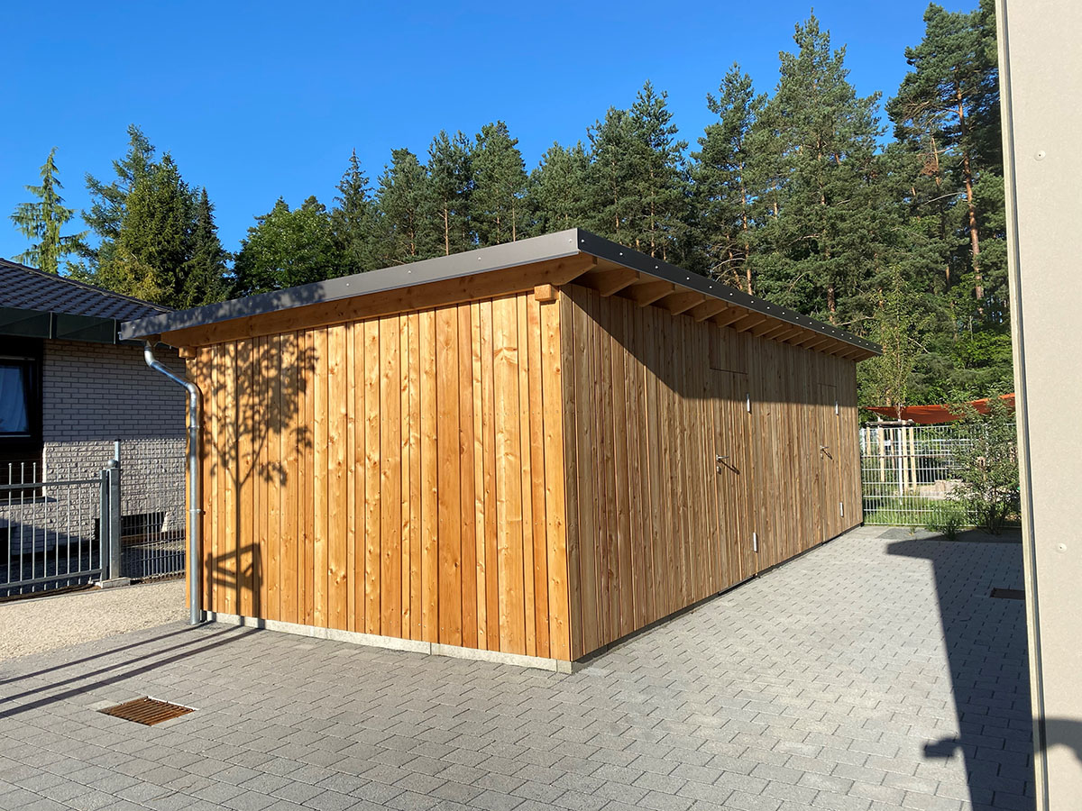 Einhausung Kinderwägen