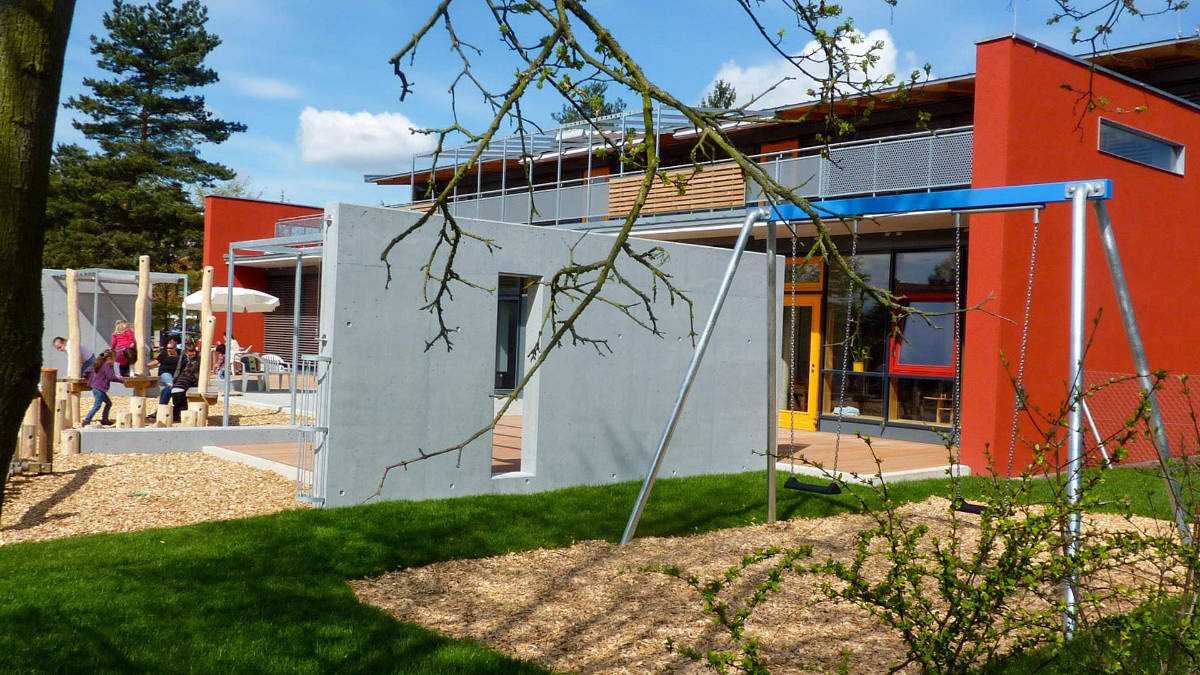 Raumbildung durch Wandscheiben